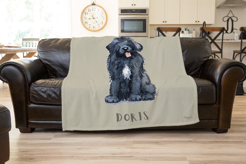 Newfoundland Personalised Throw